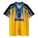 Thailande Maillot De Foot Chelsea Exterieur Retro 1995 1996 Jaune Pas Cher