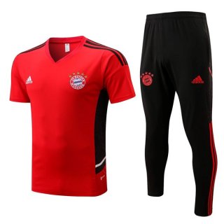 Maillot De Foot Bayern Munich Ensemble Complet 2022-2023 Rouge Pas Cher