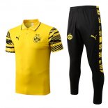 Polo Borussia Dortmund Ensemble Complet 2022-2023 Jaune Pas Cher