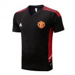 Maillot De Foot Entrenamien Manchester United 2022-2023 Noir Pas Cher