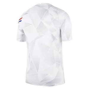 Maillot De Foot Entrainement Pays-Bas 2021 Blanc Pas Cher