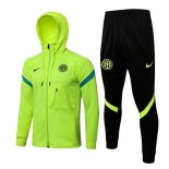 Sweat Shirt Capuche Inter Milan 2022 Vert Pas Cher