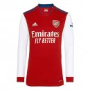 Thailande Maillot De Foot Arsenal Domicile ML 2021-2022 Pas Cher