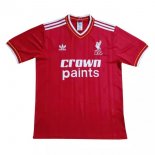 Thailande Maillot De Foot Liverpool Domicile Retro 1984 1985 Rouge Pas Cher