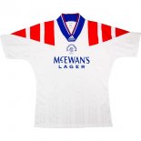 Thailande Maillot De Foot Rangers Exterieur Retro 1992 1993 Blanc Pas Cher