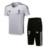 Maillot De Foot Entrainement Juventus Ensemble Complet 2022 Blanc Noir Pas Cher