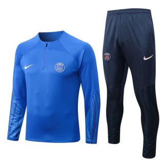 Survetement Training PSG 2023 Bleu 2 Pas Cher