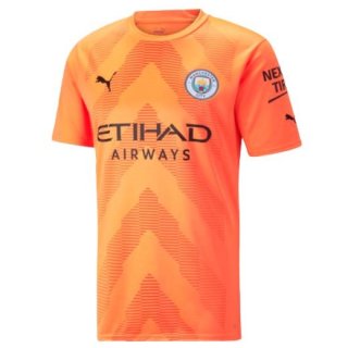 Thailande Maillot De Foot Manchester City Gardien 2022-2023 Rose Pas Cher