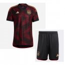 Maillot De Foot Allemagne Exterieur Enfant 2022-2023 Pas Cher