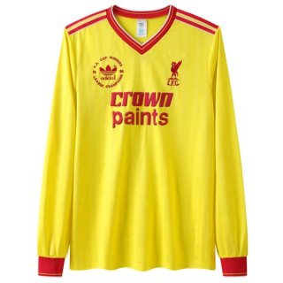 Thailande Maillot De Foot Liverpool Third ML Retro 1986 Pas Cher