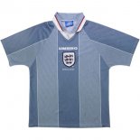 Thailande Maillot De Foot Angleterre Exterieur Retro 1996 Bleu Pas Cher