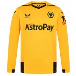 Thailande Maillot De Foot Wolves Domicile ML 2022-2023 Pas Cher