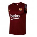 Maillot De Foot Barcelone Sans Manches 2022 Rouge Pas Cher