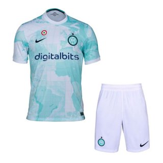 Maillot De Foot Inter Milan Exterieur Enfant 2022-2023 Pas Cher