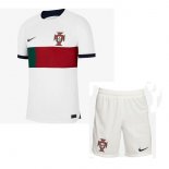 Maillot De Foot Portugal Exterieur Enfant 2022-2023 Pas Cher