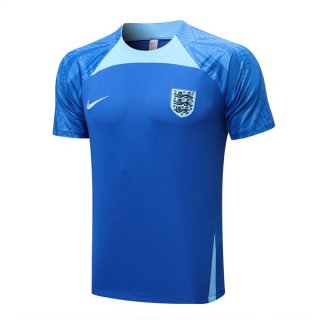 Maillot De Foot Entrainement Angleterre 2022-2023 Bleu Pas Cher