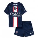 Maillot De Foot Paris Saint Germain Domicile Enfant 2022-2023 Bleu Pas Cher