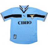 Thailande Maillot De Foot Lazio Domicile Retro 1998 2000 Bleu Clair Pas Cher