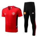 Maillot De Foot Manchester United Ensemble Complet 2022-2023 Rouge Pas Cher