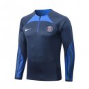 Survetement Training PSG Top 2023 Bleu 4 Pas Cher