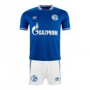 Maillot De Foot Schalke 04 Domicile Enfant 2021-2022 Bleu Pas Cher