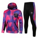 Sweat Shirt Capuche Paris Saint Germain 2022 Rose Noir Pas Cher