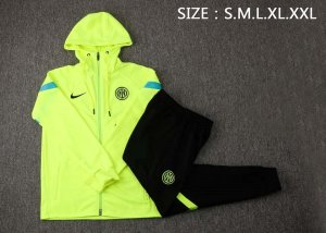 Sweat Shirt Capuche Inter Milan 2022 Vert Pas Cher