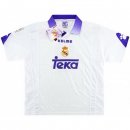 Thailande Maillot De Foot Real Madrid Domicile Retro 1997 1998 Blanc Pas Cher