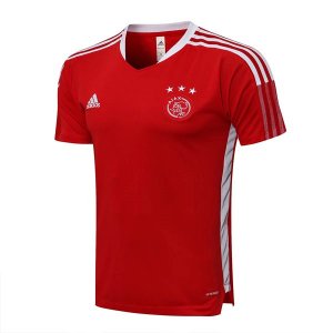 Maillot De Foot Entrainement Ajax Ensemble Complet 2022 Rouge Pas Cher