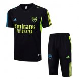 Maillot De Foot Entrainement Arsenal Ensemble Complet 2023-2024 Noir