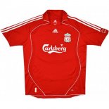 Thailande Maillot De Foot Liverpool Domicile Retro 2006 2007 Rouge Pas Cher