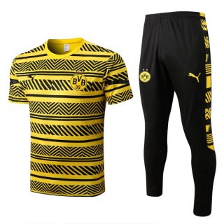 Maillot De Foot Borussia Dortmund Ensemble Complet 2022-2023 Jaune Pas Cher