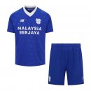 Maillot De Foot Cardiff City Domicile Enfant 2022-2023 Pas Cher