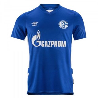 Thailande Maillot De Foot Schalke 04 Domicile 2021-2022 Bleu Pas Cher