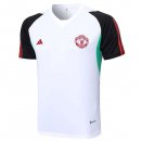 Maillot De Foot Entrainement Manchester United 2023-2024 Blanc