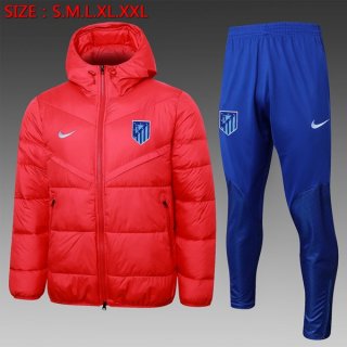 Manteau de duvet Atletico Madrid Ensemble Complet 2024-2025 Rouge