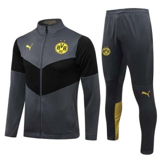 Survetement Dortmund 2022 Gris Pas Cher