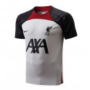 Maillot De Foot Entrenamien Liverpool 2022-2023 Blanc Pas Cher