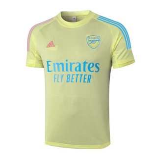 Maillot De Foot Entrainement Arsenal 2022 Jaune Pas Cher