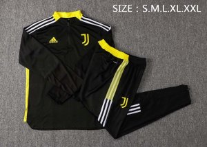 Survetement Training Juventus 2022 Noir Jaune Pas Cher