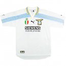 Thailande Maillot De Foot Lazio Domicile Retro 2000 2002 Blanc Pas Cher