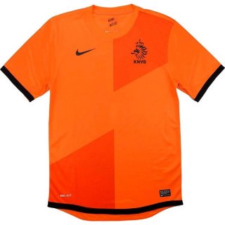 Thailande Maillot De Foot Pays-Bas Domicile Retro 2012 Orange Pas Cher