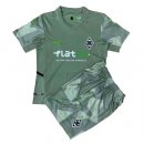 Maillot De Foot Borussia Mönchengladbach Exterieur Enfant 2021-2022 Pas Cher