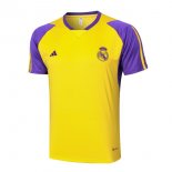 Maillot Entrainement Real Madrid 2024-2025 Jaune Purpura