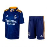 Maillot De Foot Real Madrid Exterieur Enfant 2021-2022 Pas Cher