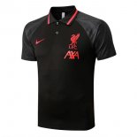 Polo Liverpool 2022-2023 Noir Pas Cher