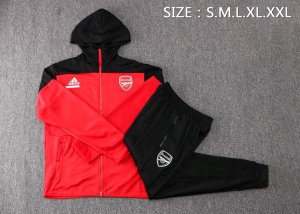 Sweat Shirt Capuche Arsenal 2022-2023 Rouge Pas Cher