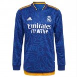 Thailande Maillot De Foot Real Madrid Exterieur ML 2021-2022 Pas Cher