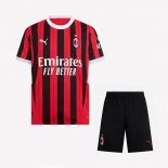 Maillot AC Milan Domicile Enfant 2024-2025 Noir