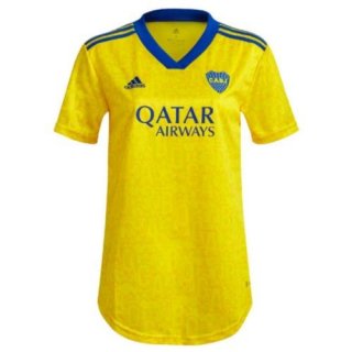 Thailande Maillot De Foot Boca Juniors Third Femme 2022-2023 Jaune Pas Cher